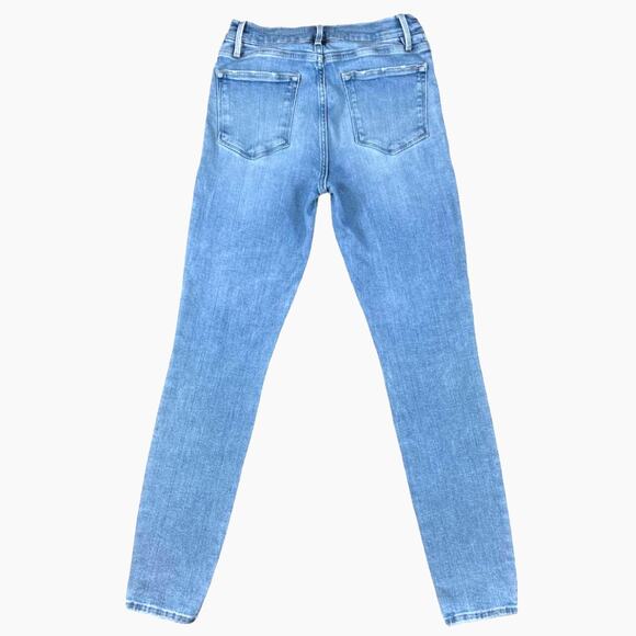 Frame Skinny Jeans in Blue | Size 27 - Picture 2 of 4